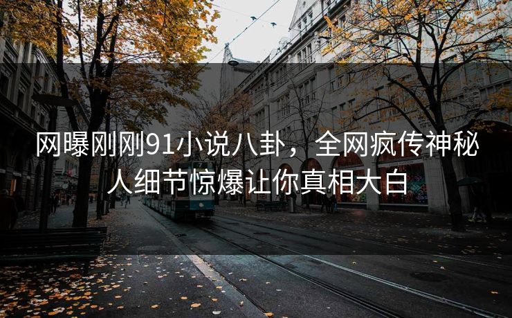网曝刚刚91小说八卦，全网疯传神秘人细节惊爆让你真相大白