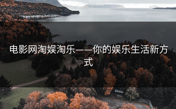 电影网淘娱淘乐——你的娱乐生活新方式